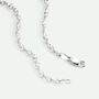 Sterling Silver Singapore Chain Necklace 18 Inch, thumbnail 4 of 4