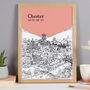Personalised Chester Print, thumbnail 7 of 10