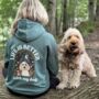 Personalised Forest Life Is Better Dog Lover Hoody, thumbnail 1 of 12