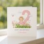 2nd Birthday Fairy Card Personalised For Girl, thumbnail 6 of 7