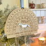 Memorial Horse Wood And Acrylic Christmas Decoration, thumbnail 2 of 4