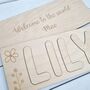Personalised Name Puzzle With Floral Detail, thumbnail 6 of 8