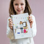 Children's Personalised Character Notebook, thumbnail 1 of 6