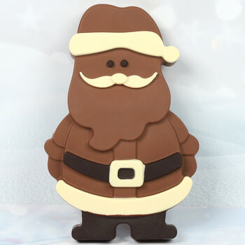 Giant Solid Milk Chocolate Christmas Tree. Handmade, Super Thick Chocolate Decorated Tree It's Big, 3 of 3