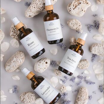 Organic Face Toner, Rose Botanical Floral Water For Face Care, 100% Natural, 2 of 11