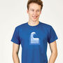 Wave Ocean Blue Surf T Shirt, thumbnail 4 of 6