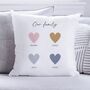 Our Famiy Personalised Cushion, thumbnail 2 of 5