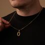Large Letter Pendant, Initials Pendant For Men And Women, thumbnail 1 of 10