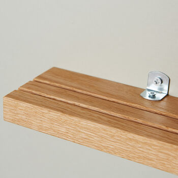 Personalised Oak Shelf With Photo Frame Options, 9 of 12