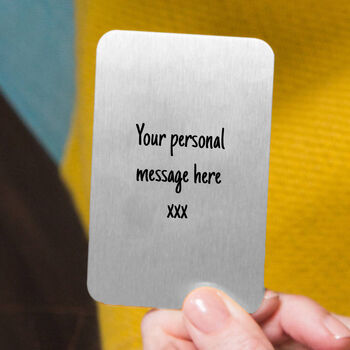 Personalised Thank You Teacher Wallet Card, 4 of 8