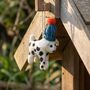 Handmade Felt Dotty The Dog Decoration, thumbnail 1 of 4