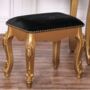 French Antique Dressing Table In White , Gold Or Cream, thumbnail 9 of 10