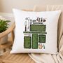 60th Birthday Gift For Gardeners Personalised Cushion, thumbnail 1 of 9