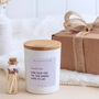 She Said Yes Wedding Soy Wax Candle Gift, thumbnail 4 of 6