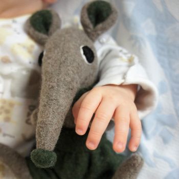 Shrew Soft Toy Personalised And Handmade, 2 of 9