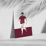 Lucas Paquetá West Ham Football Print, thumbnail 3 of 4