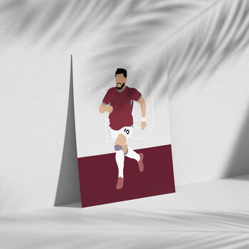 Lucas Paquetá West Ham Football Print, 3 of 4