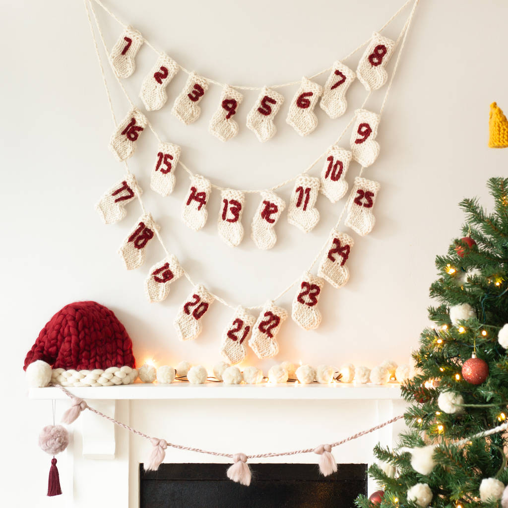 Knit Your Own Personalised Advent Calendar, 1 of 4