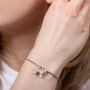 Personalised Sterling Silver Shih Tzu Bracelet, thumbnail 1 of 6