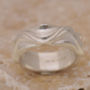 Silver Wave Design Ring, thumbnail 3 of 4