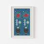 Preamp Module Print | Music Producer Poster, thumbnail 4 of 8