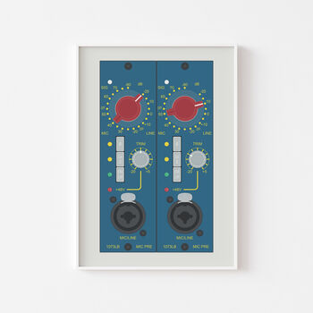 Preamp Module Print | Music Producer Poster, 4 of 8