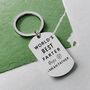 Best Farter Funny Fathers Day Keyring Gift, thumbnail 2 of 5