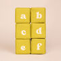 Sensory Baby Alphabet Blocks With Personalised Option, thumbnail 11 of 12
