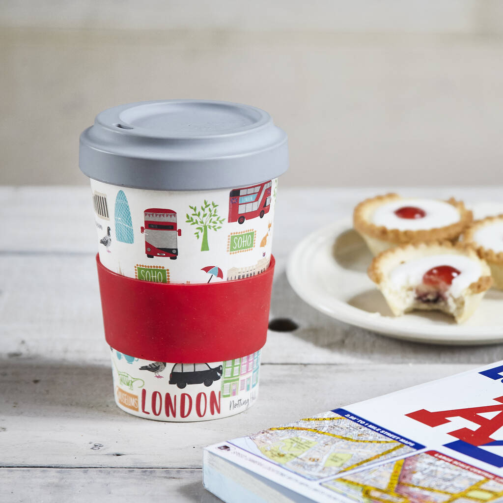 Image of London Eco Adventures Bamboo Travel Mug