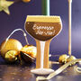 Biscuiteers Hand Iced Personalised Espresso Martini Letterbox Biscuit, thumbnail 2 of 4