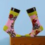 Cotton Socks Floral Design Collection, thumbnail 3 of 9