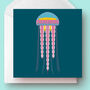 Jellyfish Greetings Card, thumbnail 1 of 5