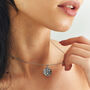 Graceful Silver Zodiac Pendant – Personalised Celestial Charm, thumbnail 3 of 8