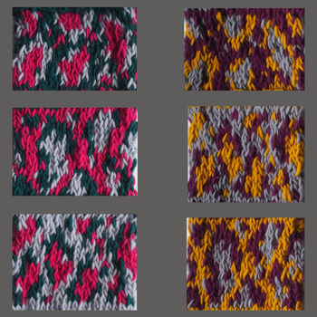Leopard Print Cushion Cover Knitting Kit, 10 of 12