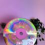 Mushroom Trippy Upcycled 12' Laser Disc Decor, thumbnail 4 of 6
