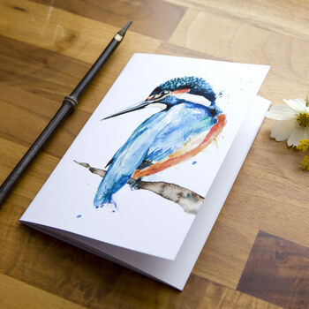 Inky Kingfisher Notebook, 7 of 7
