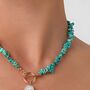 Boho Pearl And Turquoise Beaded Necklace Gift, thumbnail 7 of 7