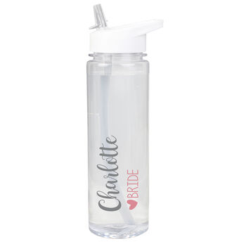 Personalised Wedding Party Water Bottle, 4 of 4