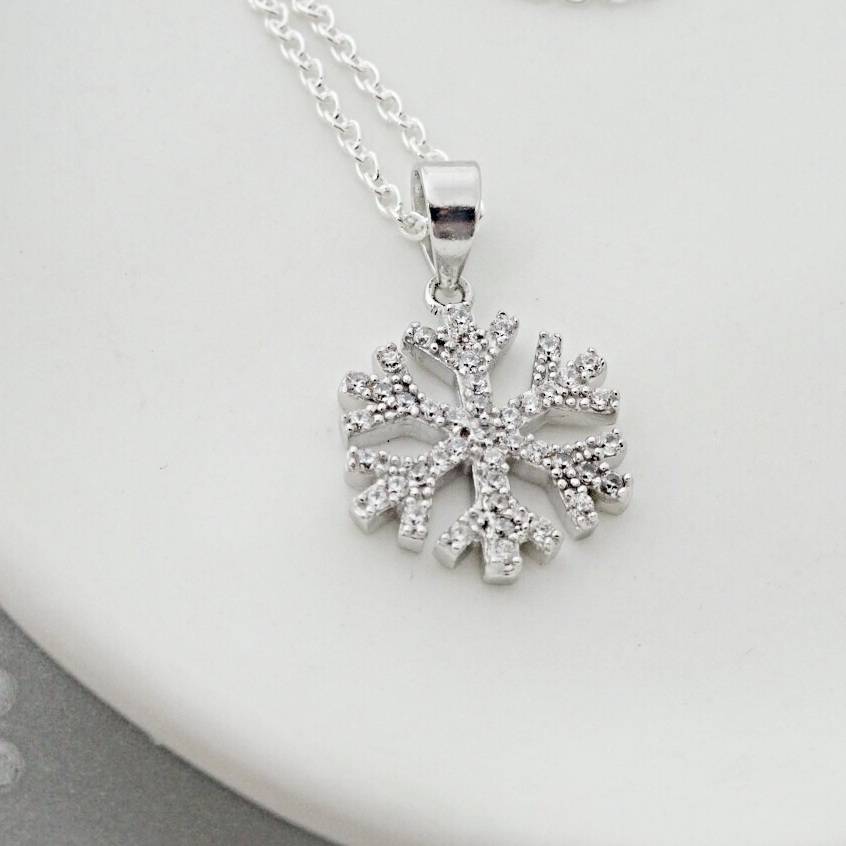 Snowflake Necklace By Sophie Jones Jewellery