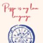 A4 Print, Pizza Is My Love Language, thumbnail 5 of 5