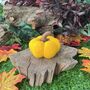 Felt Food Mini Pumpkin Yellow, thumbnail 1 of 3