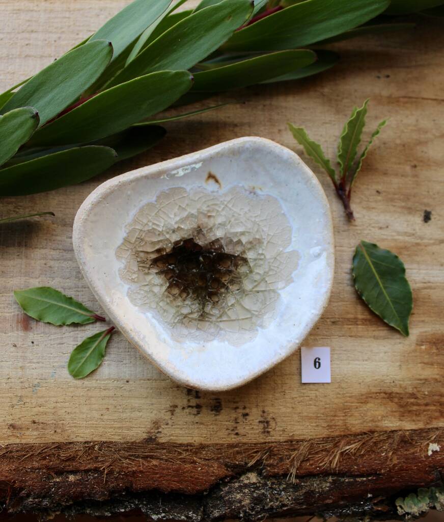 Recycled Glass Decorative Ceramic Bowl By Little Brick House Ceramics