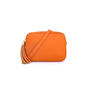 Orange Leather Cross Body Bag, thumbnail 1 of 6