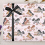 Three Sheets Of Children's Pink Horse Wrapping Paper, thumbnail 2 of 2