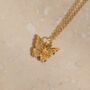Butterfly Necklace 18k Gold Plated, thumbnail 1 of 7