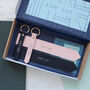 Couples Bookmark And Keyring Letterbox Set, thumbnail 1 of 8