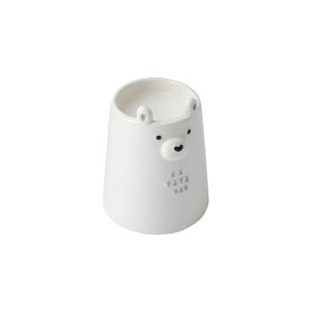 Send With Love Ceramic Bear Tealight Candle In Gift Box, 2 of 3