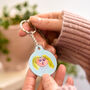 Father's Day Child's Drawing Personalised Keyring Gift, thumbnail 1 of 8