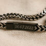 Men's Personalised Thick Stainless Steel Chain Bracelet, thumbnail 4 of 9