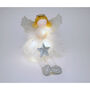Silver Angel Light Up Shelf Sitter | Christmas, thumbnail 3 of 3